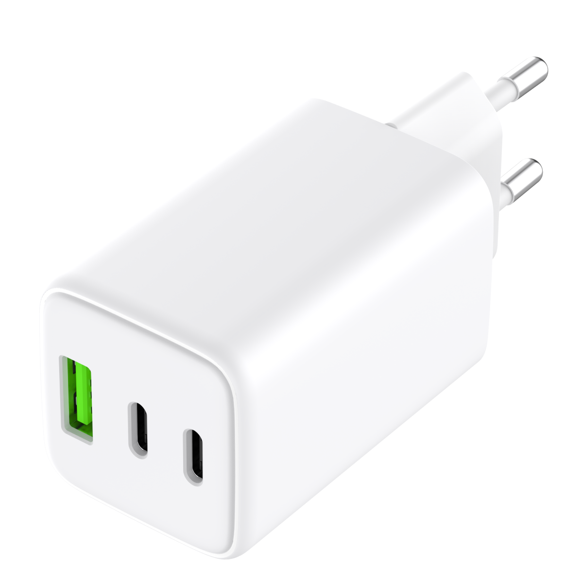 Tune Dominion Φορτιστής 65W 3 θύρες (2xUSB-C +1xUSB-A) Λευκός