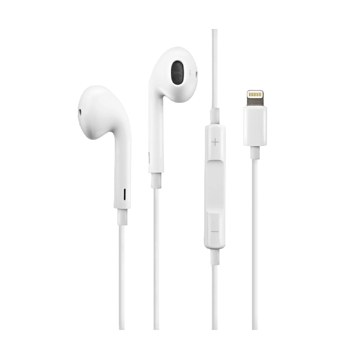 Tune Rhythm Ενσύρματα Ακουστικά Lightning Λευκό