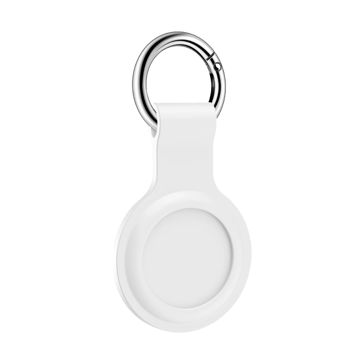 Tune Κeychain Θήκη ΣΙλικόνης για Apple AirTag White