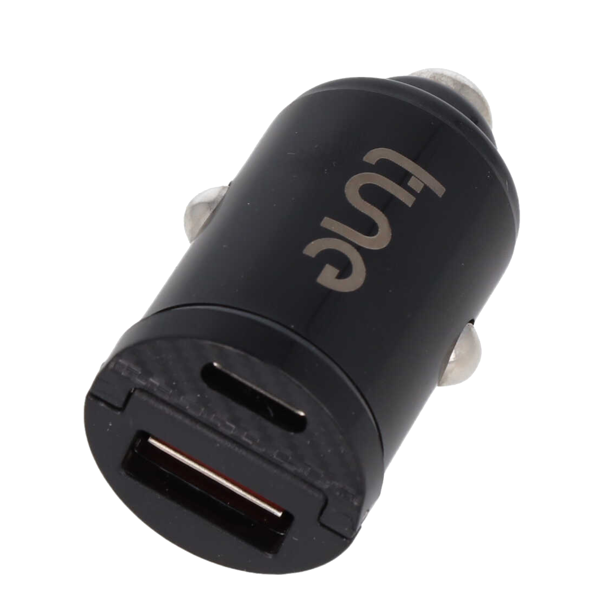Tune Turbo Dual Φορτιστής Αυτοκινήτου (20W) USB & Type-C Μαύρος