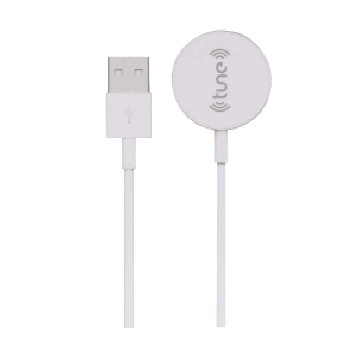 Tune Harmony Ασύρματος Φορτιστής 2.5W για Apple Watch 1-8 / SE (USB-A) Λευκός