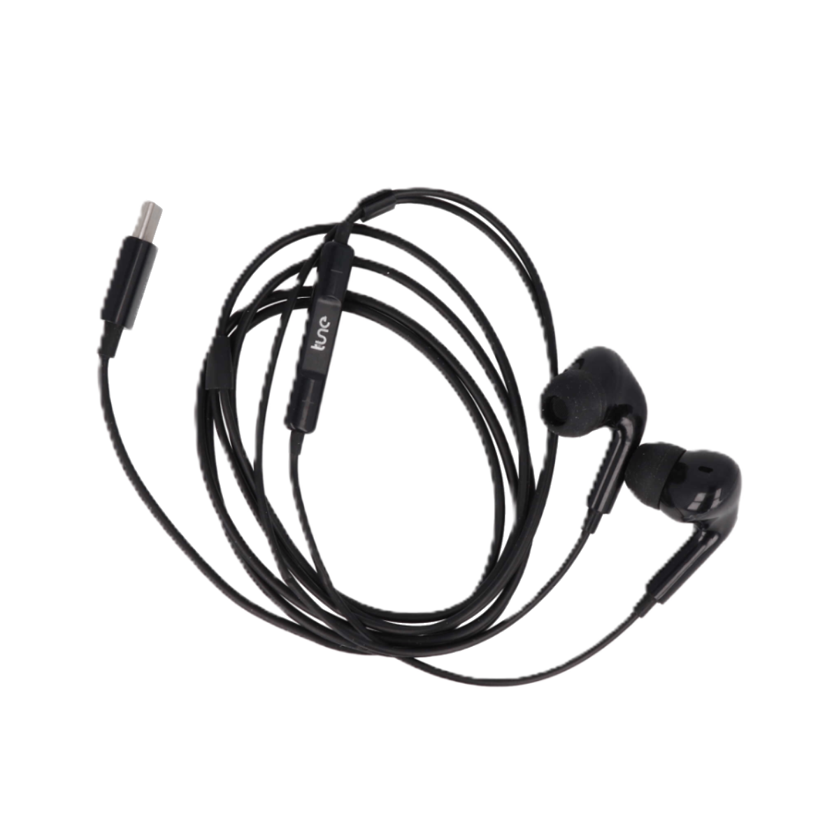 Tune Rhythm Ενσύρματα Στερεοφωνικά Ακουστικά Type-C Μαύρο
