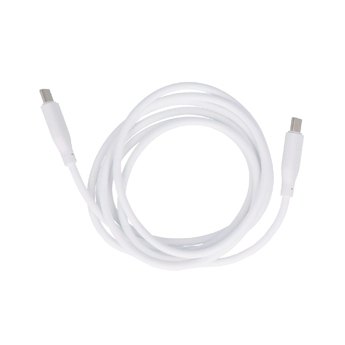 Tune TechFlex Type-C to Type-C Liquid Silicone Καλώδιο (60W) 1.5m Λευκό