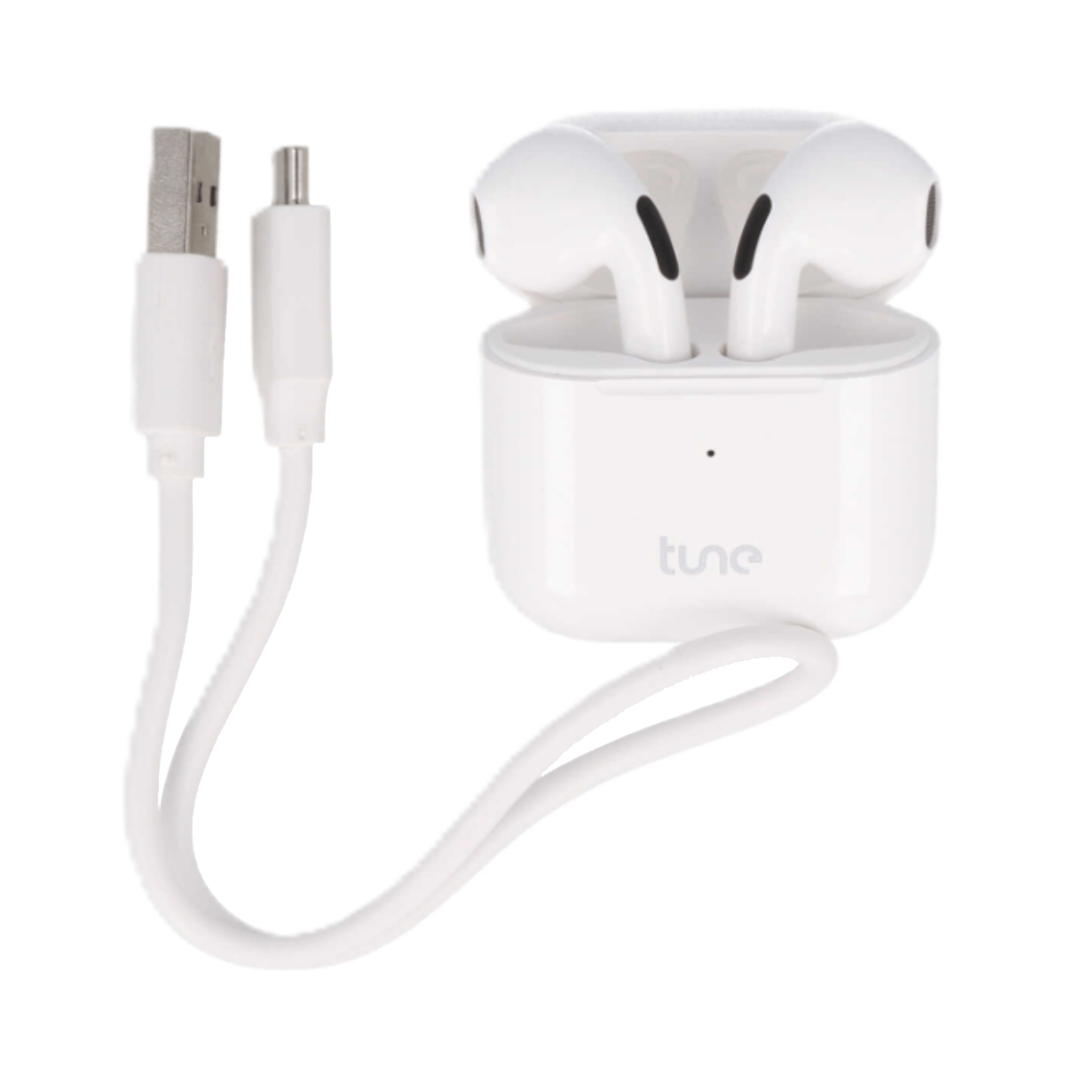 Tune Rhythm AuraPods ENC Ασύρματα Ακουστικά Λευκό