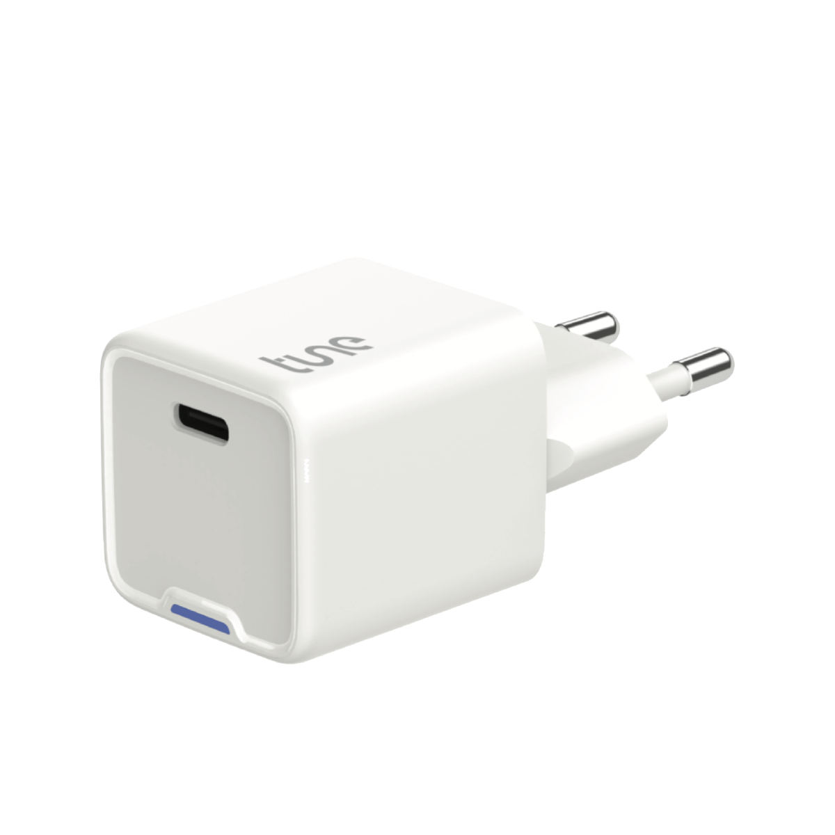 Tune Turbo Power Delivery USB-C Φορτιστής με LED φωτισμό 25W Λευκός