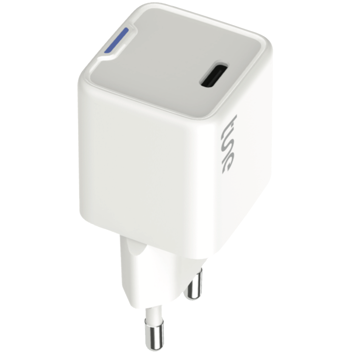 Tune Turbo Power Delivery USB-C Φορτιστής με LED φωτισμό 25W Λευκός