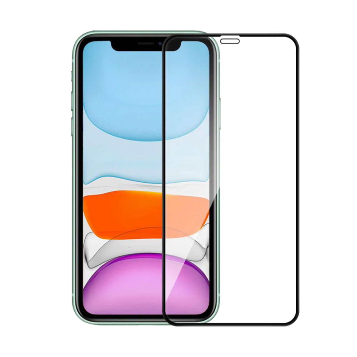 Tune Defense iPhone Xs Max / 11 Pro Max Premium Τζαμάκι Προστασίας Οθόνης Full Face