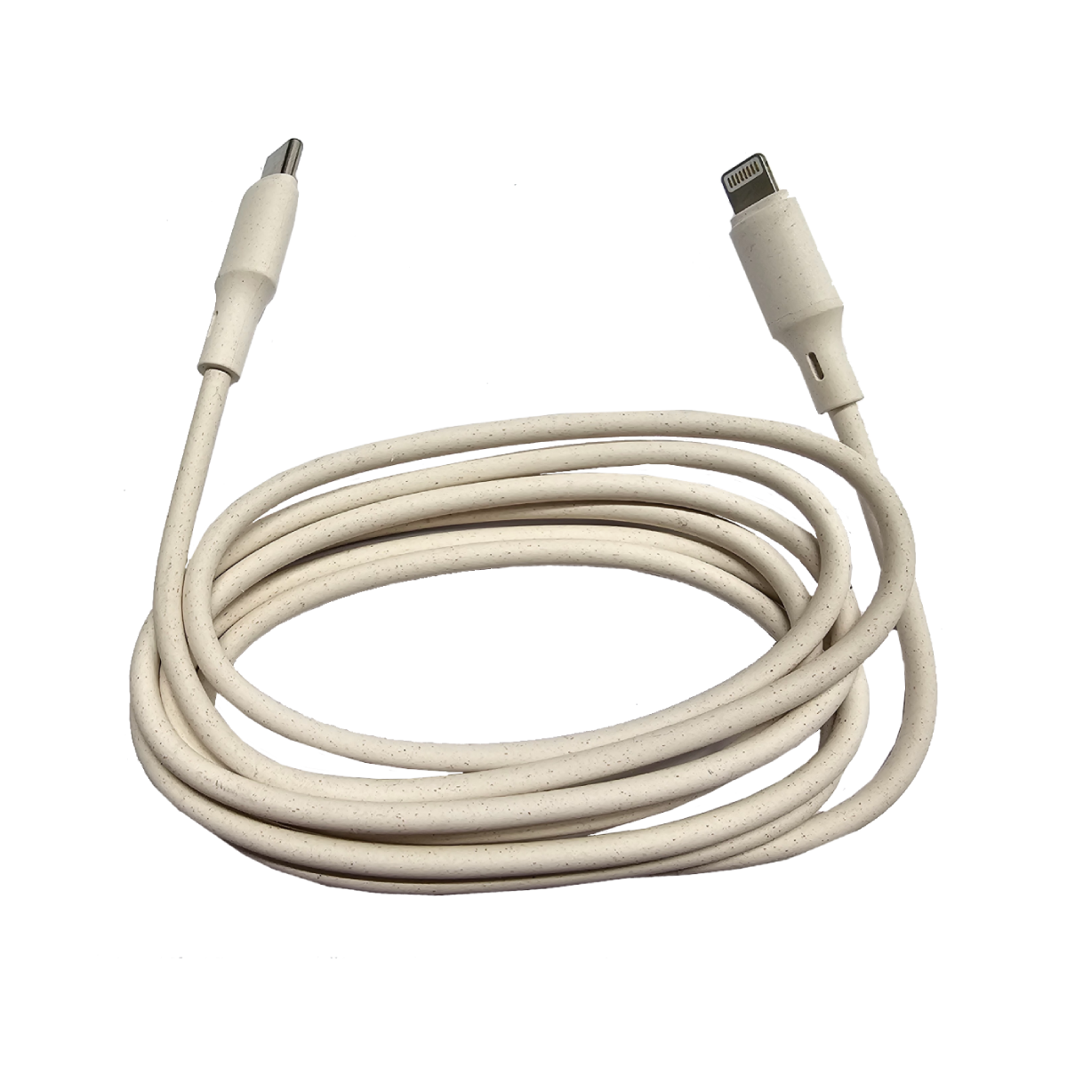 Second Go Eco - Friendly USB-C to Lightning Καλώδιο 1.5m Λευκό