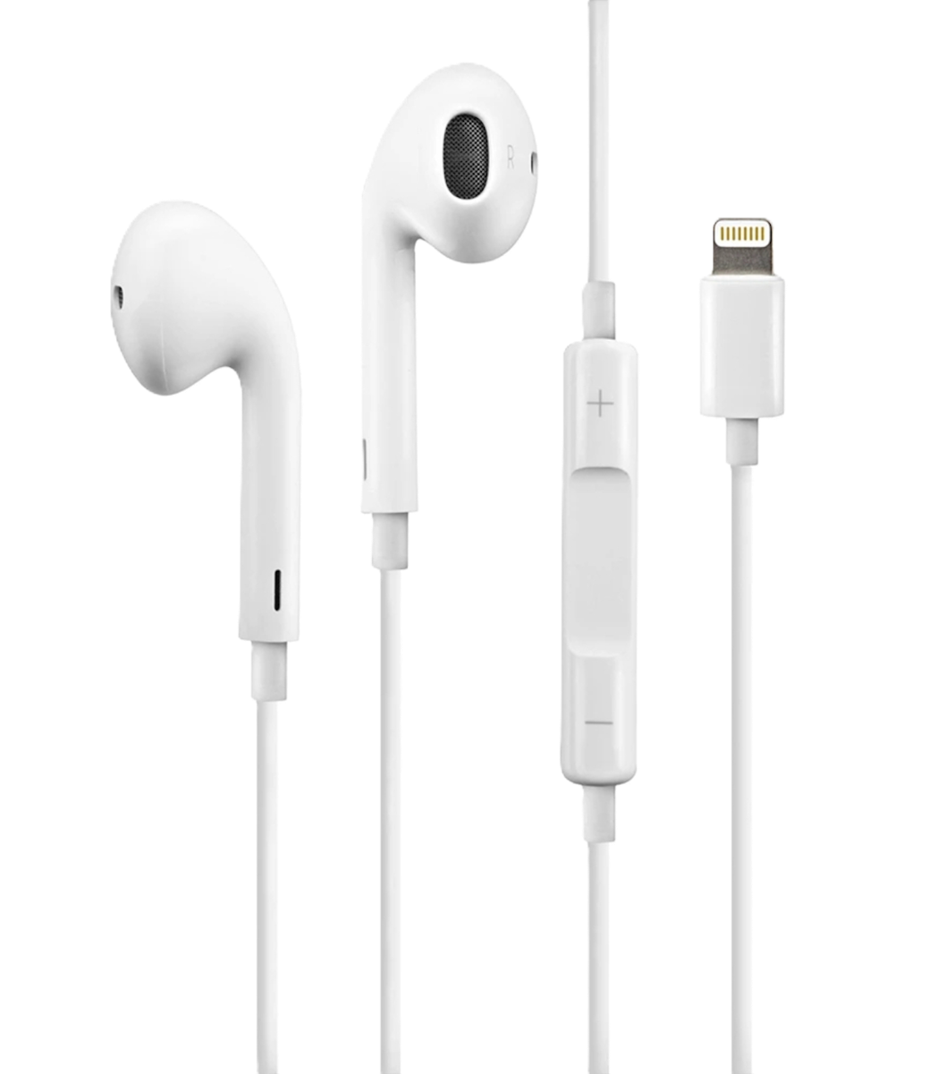 Tune Rhythm Ενσύρματα Ακουστικά Lightning Λευκό