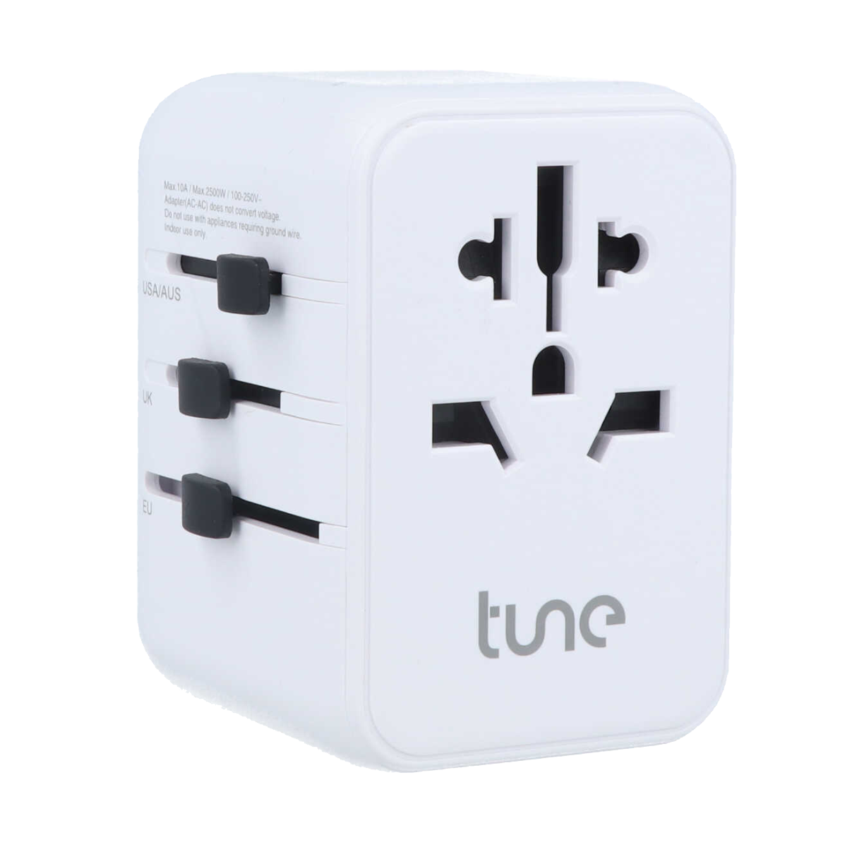 Tune Turbo Power Delivery Universal Φορτιστής Ταξιδιού 20W Λευκό