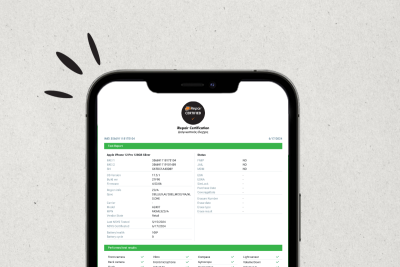 Γραπτή πιστοποίηση από την iRepair: η βάση της εμπιστοσύνης στα iPhone Second Go 